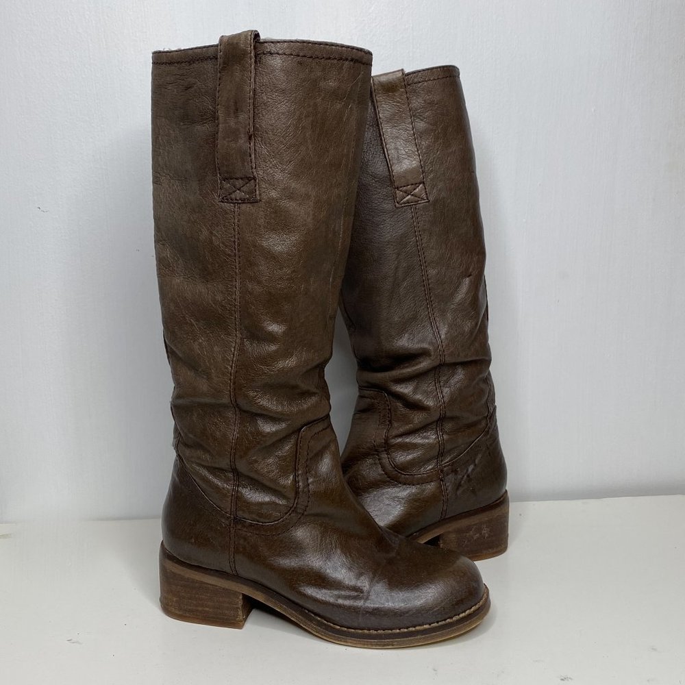 Steve Madden brown riding boots